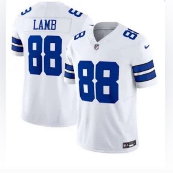 Men's Dallas Cowboys CeeDee Lamb Nike White Vapor F.U.S.E. Limited Jersey. XL